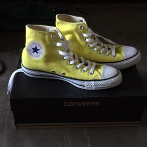 Yellow Converse